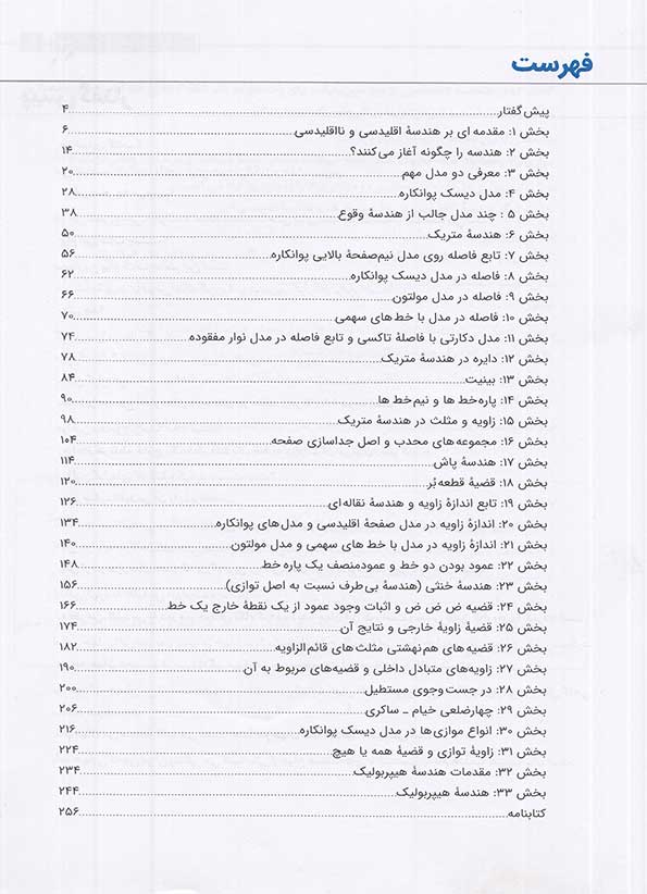 فهرست کتاب هندسه را درست یاد بگیریم دریافت